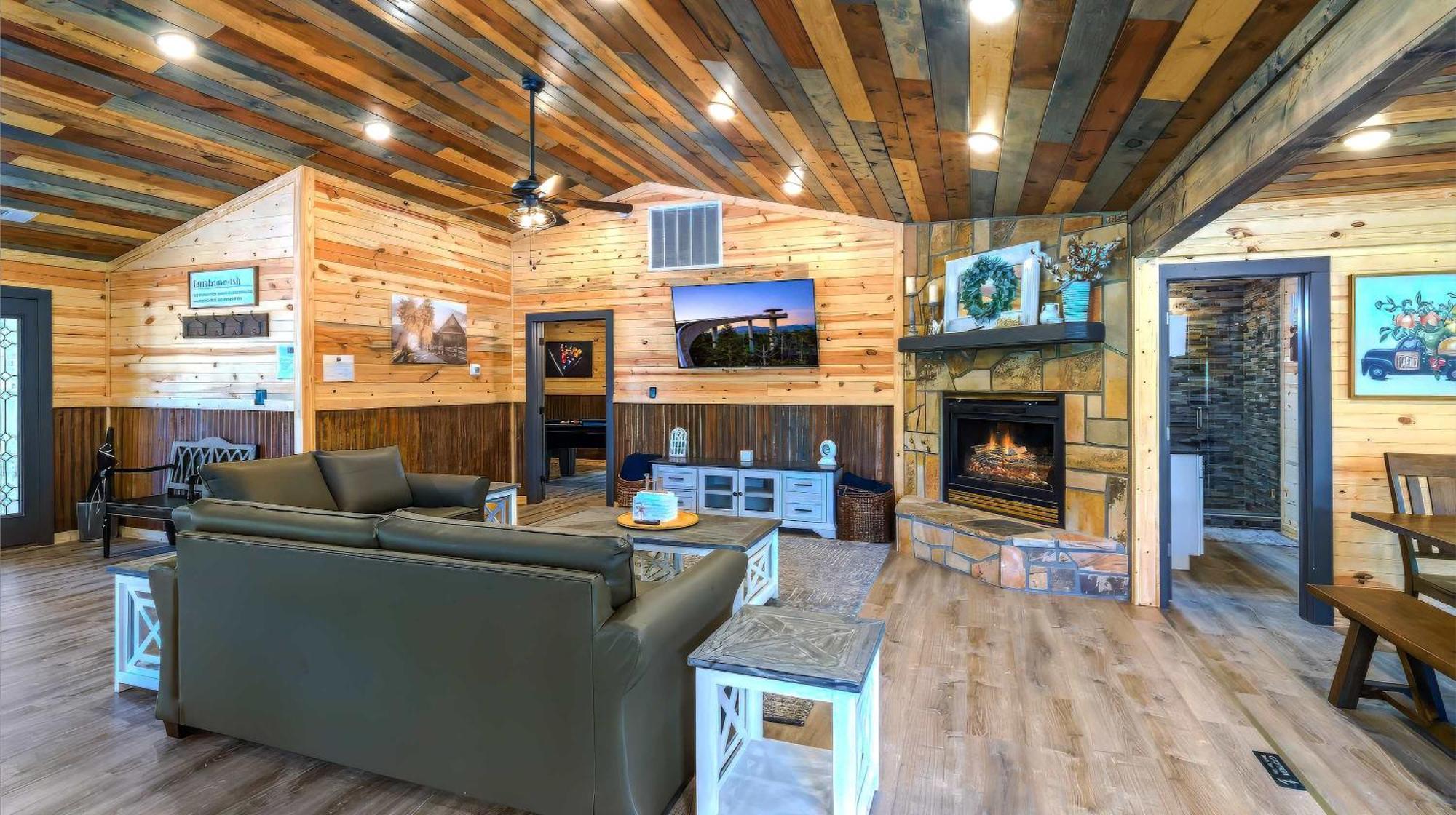 Poolside At Autumn Woods - Pool, Theater, Fireplace, Firepit, Arcade Sevierville Luaran gambar