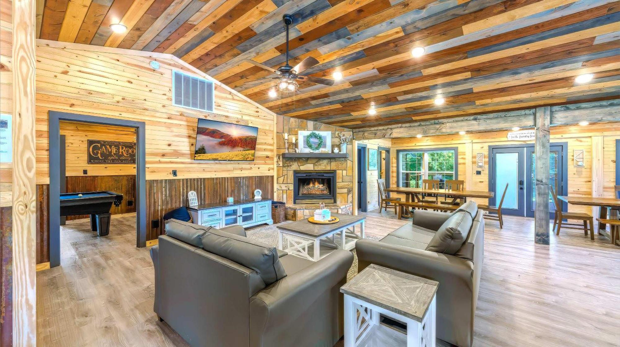 Poolside At Autumn Woods - Pool, Theater, Fireplace, Firepit, Arcade Sevierville Luaran gambar